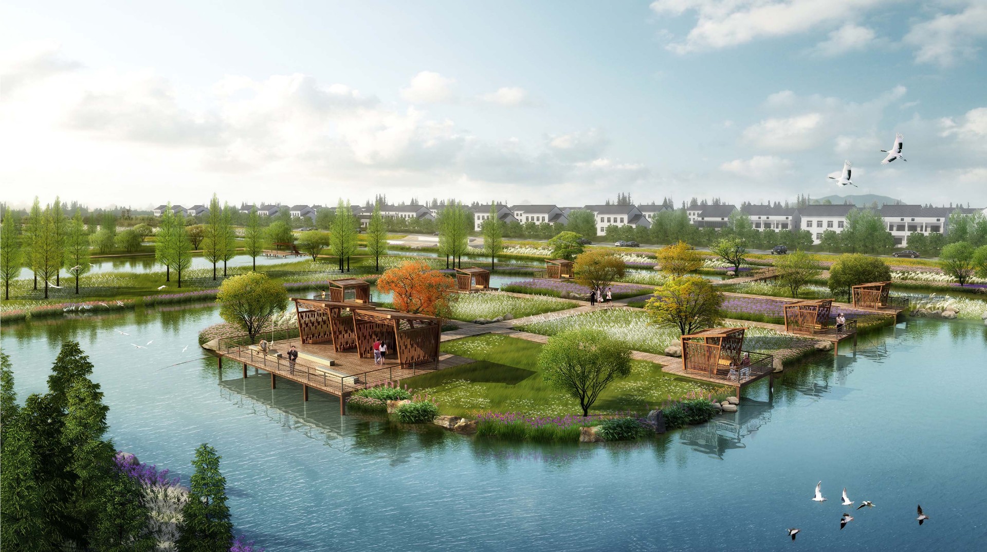 龙寺生态园（月季玫瑰园）绿化提升改造工程 - 无锡市仙河建设工程有限公司
